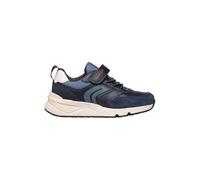 Geox JUNIOR J ROONER Boy Low Easy Entry Navy/DK RED 34_EU
