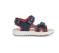 Geox J ALBEN Boy A Sandal, Navy/RED, 31 EU
