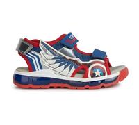 GEOX JUNIOR J SANDAL ANDROID BOY SANDALS BLUE/RED_32