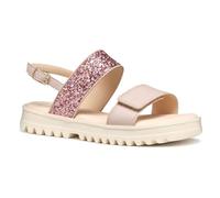 GEOX JUNIOR J SANDAL CORALIE GIR BEIGE/PLATINUM 29_EU