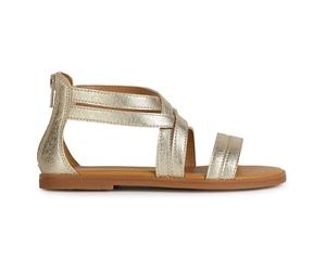 GEOX JUNIOR J SANDAL KARLY GIRL SANDALS PLATINUM 33_EU