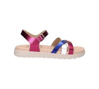 Geox J SOLEIMA Gir Sandal, Fuchsia/ROYAL, 30 EU