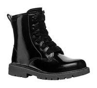 GEOX JUNIOR J SHAYLAX GIRL BIKER/AMPHIBIANS BOOTS BLACK 28_EU