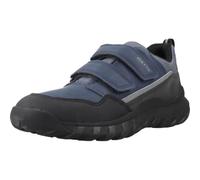 Geox JUNIOR J SIMBYOS Boy Low Easy Entry Denim/Black 26_EU