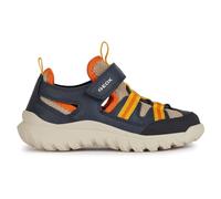 Geox JUNIOR J SIMBYOS Boy Shoes Blue/BEIGE 31_EU
