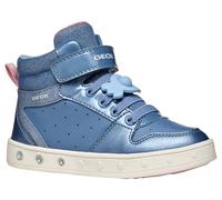Geox JUNIOR J Skylin Girl MID Easy Entry DK Sky/LT Coral 28_EU