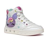 Geox Junior J Skylin Girl Sneakers White, Multicolor 29 EU