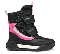 Geox JUNIOR J TREKKYUP GIRL B ABX ANKLE BOOTS BLACK/FUCHSIA 37_EU