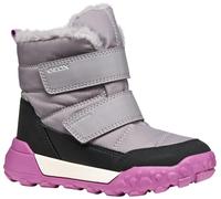 Geox JUNIOR J TREKKYUP GIRL B ABX ANKLE BOOTS GREY/PURPLE 34_EU