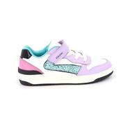 Geox J WASHIBA Girl A Sneaker, Lilac/Turquoise, 30 EU