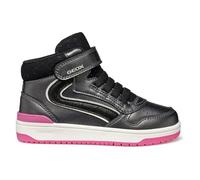 Geox JUNIOR J WASHIBA Girl Sneakers DK Grey/Fuchsia 31_EU
