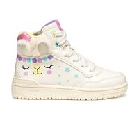 Geox JUNIOR J WASHIBA Girl Sneakers LT Ivory/Multicolor 34_EU