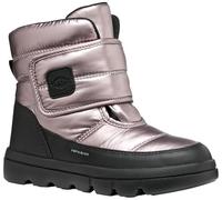 GEOX JUNIOR J WILLABOOM GIRL B ABX ANKLE BOOTS LT LILAC/BLACK 34_EU