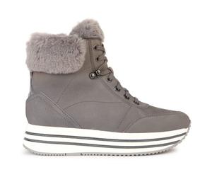 Geox KENCY Damen Winterschuhe, grau, größe 36