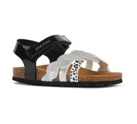Geox Kinder - Sandalen Adriel Girl in schwarz Glattleder