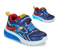 Geox Kinderschuhe J CIBERDRON BOY SUPERMAN in Blau 32
