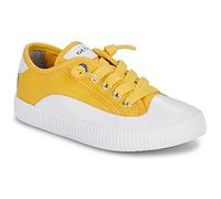 Geox J TIPPESTE Boy A Sneaker, Yellow/White, 34 EU