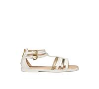 GEOX Kinderschuhe Sandalen WHITE/PLATINUM WHITE/PLATINUM - Gr. - 38
