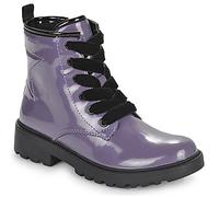 Geox J Casey Girl G Ankle Boot, DK Purple, 32 EU