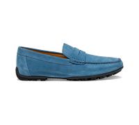 Geox Kosmopolis Mokassin Schuhe blau avio Grip-Sohle U35CFB für Herren, blau, Größe 46 EU