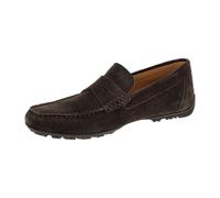 Geox Kosmopolis Mokassin Schuhe braun Velour U35CFB für Herren, braun, Größe 41 ½ EU