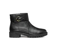 Geox Leder-Ankle-Boots "Hoara" in Schwarz - Größe 37 | Stiefeletten