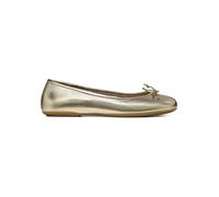 Geox Leder-Ballerinas "Palmaria" in Gold - Größe 38 | Damen Ballerinas