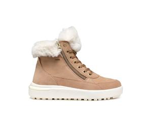 Geox Leder-Boots "Dalyla" in Beige - Größe 39 | Damen Stiefel