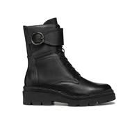 Geox Leder-Boots "Felleny" in Schwarz - Größe 37 | Damen Stiefel