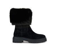 Geox Leder-Boots "Iridea" in Schwarz - Größe 37 | Damen Stiefel