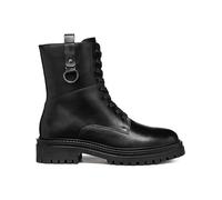 Geox Leder-Boots "Iridea" in Schwarz - Größe 38 | Damen Stiefel