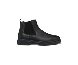 Geox Leder-Chelsea-Boots "Calaita" in Schwarz - Größe 39 | Herrenstiefel