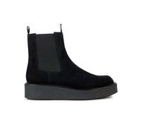 Geox Leder-Chelsea-Boots "Elidea" in Schwarz - Größe 39 | Stiefeletten