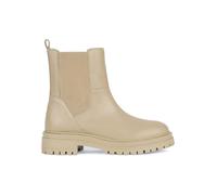 Geox Leder-Chelsea-Boots "Iridea" in Beige - Größe 38 | Stiefeletten