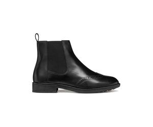 Geox Leder-Chelsea-Boots "Jaylon 2" in Schwarz - Größe 40 | Stiefeletten