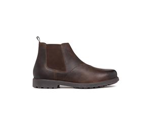 Geox Leder-Chelsea-Boots "Rhadalf" in Hellbraun - Größe 40 | Herrenstiefel