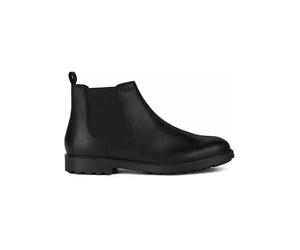 Geox Leder-Chelsea-Boots "Rhadalf" in Schwarz - Größe 39 | Herrenstiefel