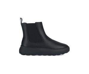 Geox Leder-Chelsea-Boots "Spherica Ec4.1" in Schwarz - Größe 40 | Stiefeletten