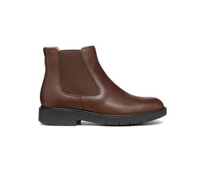Geox Leder-Chelsea-Boots "Spherica" in Hellbraun - Größe 39 | Stiefeletten