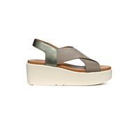 Geox D XAND 2.2S B Wedge Sandal, SAGE, 39 EU