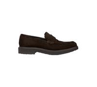 Geox Leder-Mokassins "Massimiano" in Braun - Größe 43 | Herren Schuhe Halbschuhe