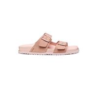 Geox Leder-Pantoletten "Sandybett" in Rosa - Größe 38 | Damen Pantoletten