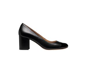 Geox Leder-Pumps "Virnilisa" in Schwarz - Größe 39 | Pumps