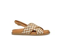 Geox Leder-Sandalen "Adelash" in Hellbraun - Größe 36 | Damen Sandalen