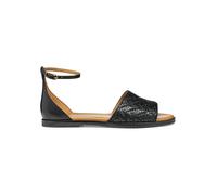 Geox Leder-Sandalen "Naileen" in Schwarz - Größe 40 | Damen Sandalen