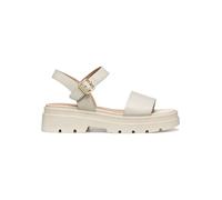 Geox Leder-Sandaletten "Adacter" in Creme - Größe 37 | Damen Sandalen