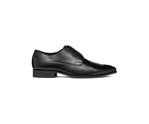 Geox Leder-Schnürschuhe "High Life" in Schwarz - Größe 41 | Herren Schnuerschuhe