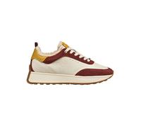 Geox Leder-Sneakers "Amabel" in Creme - Größe 38 | Damen Sneakers