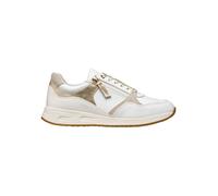 Geox Leder-Sneakers "Bulmya" in Weiß - Größe 38 | Damen Sneakers