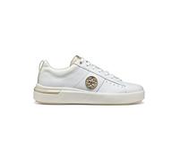 Geox Leder-Sneakers "Dalyla" in Weiß - Größe 39 | Damen Sneakers